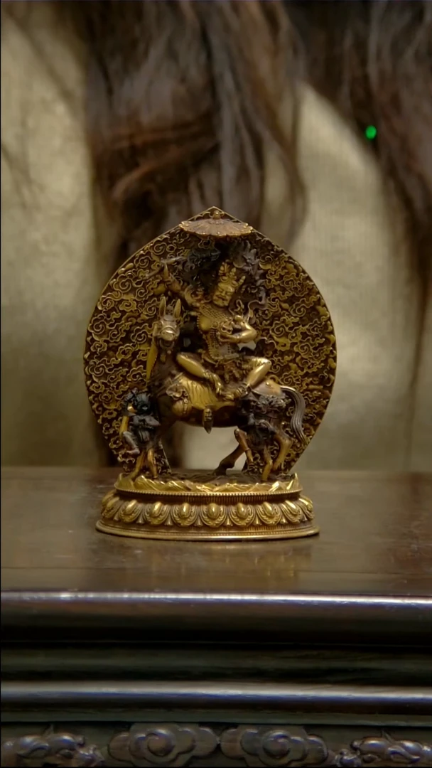 阴**回铜像造像收藏铜像造像收藏吉祥天母