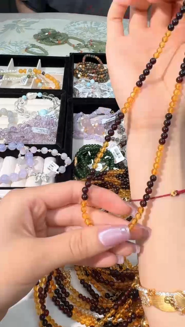 未镶嵌琥珀手链N040血珀金珀项链