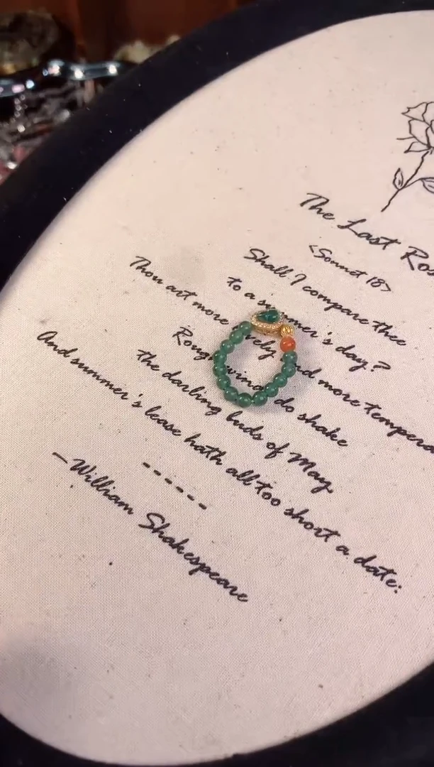 【闪购商品】和田玉戒指未镶嵌蓝翡戒指