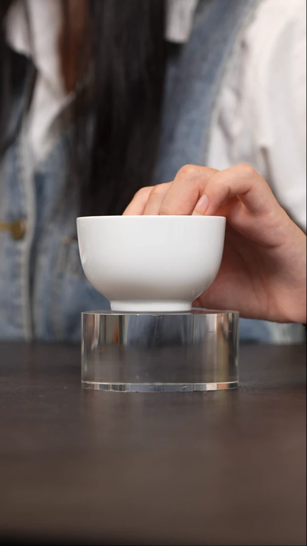 白胎手工禅定杯