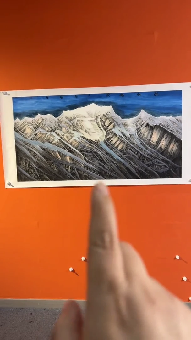 国画王保強老師手绘作品