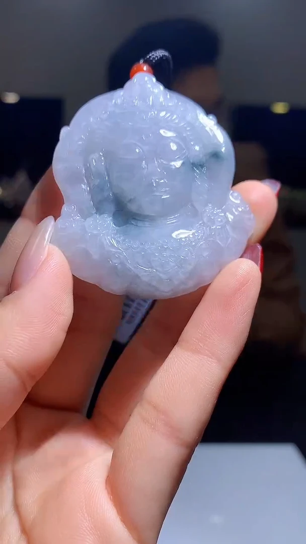 【闪购商品】翡翠颈饰未镶嵌1002hm-jj挂件4