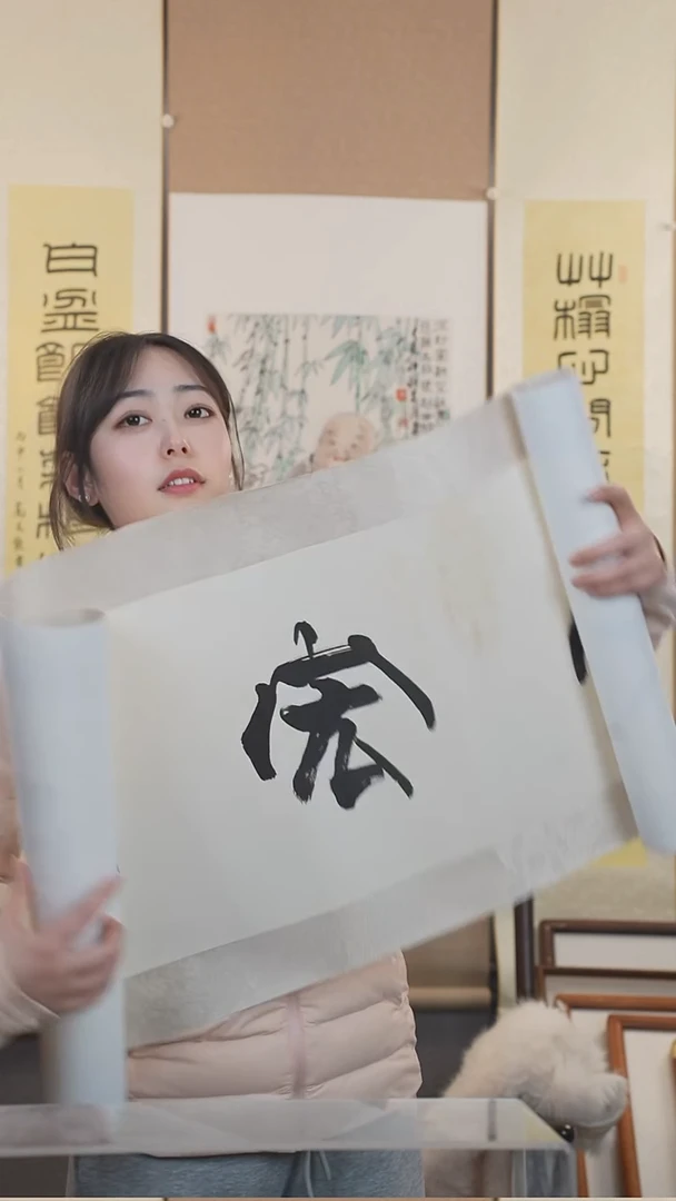 【闪购商品】书法张老师 《大展宏图》4平尺 纸芯