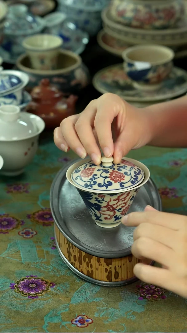 檀里村启动 炸茶具啦