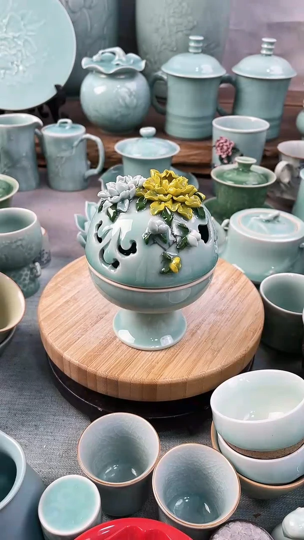 【闪购商品】纯手工 福利款 慧仙青瓷 瓷器