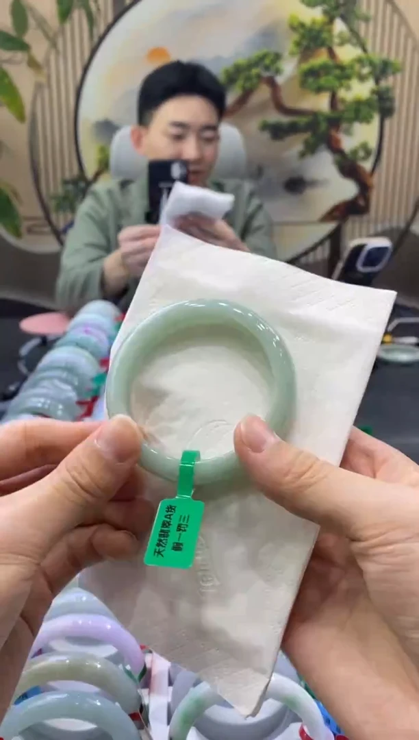 未镶嵌手镯翡翠8606