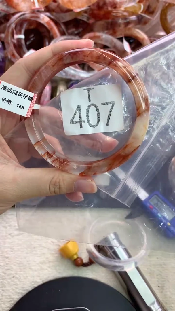 未镶嵌手镯水晶L407-62