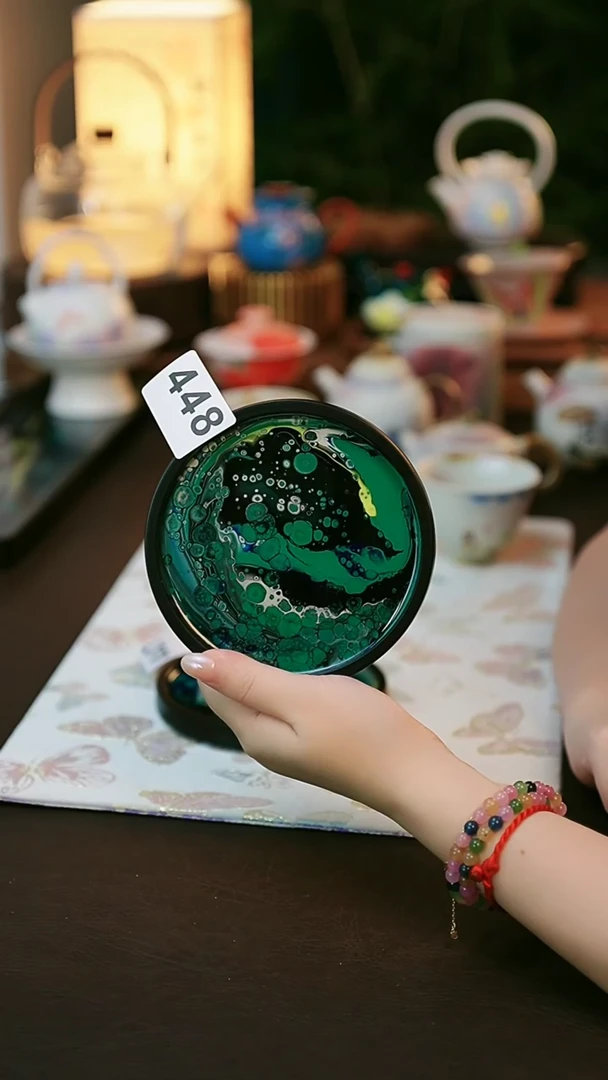 陶瓷茶具大漆壶承448