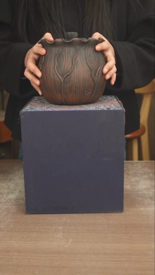 云南建水紫陶茶缸