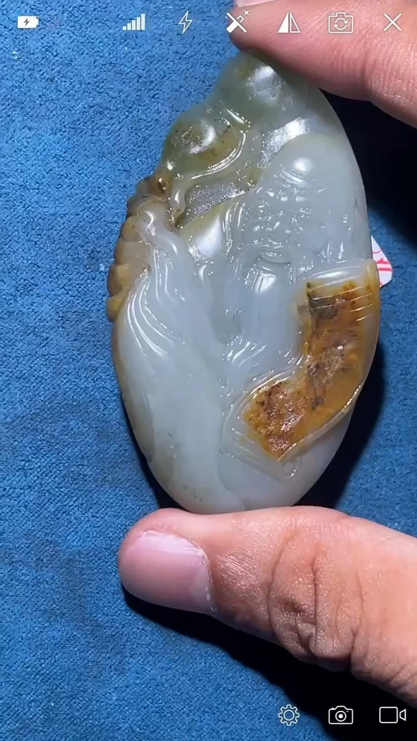 未镶嵌和田玉挂件BH167  寿星