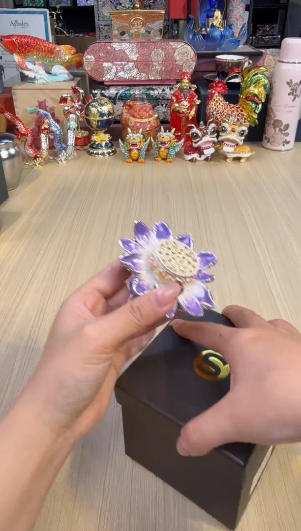73七宝紫色莲花