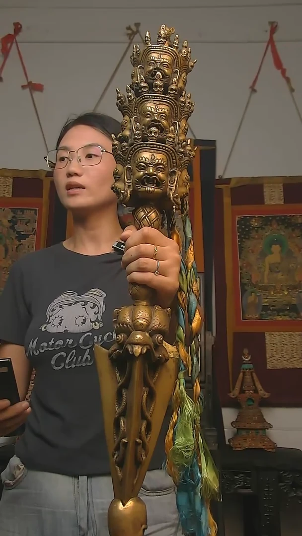 铜普**禅收藏摆件00001
