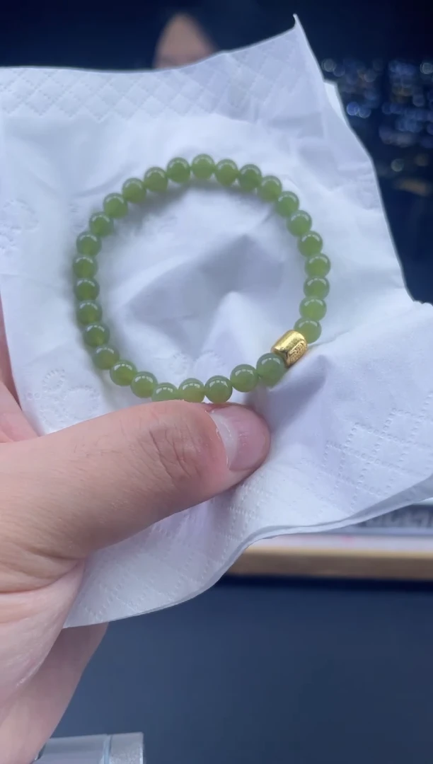 未镶嵌手串和田玉-100812