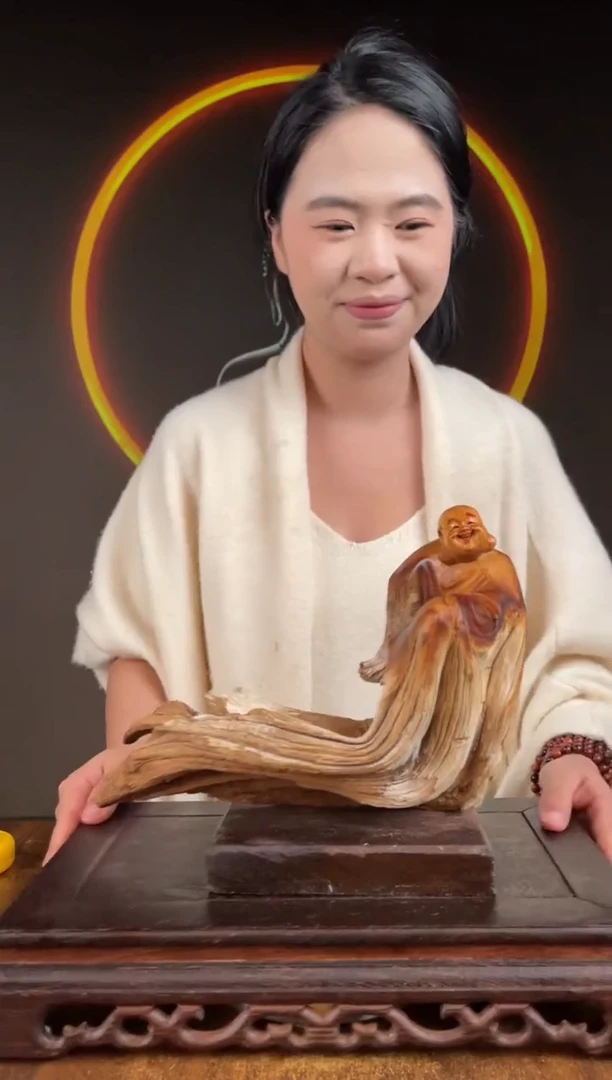 柏木（崖柏）手工摆件,先抢先得! 编号:235