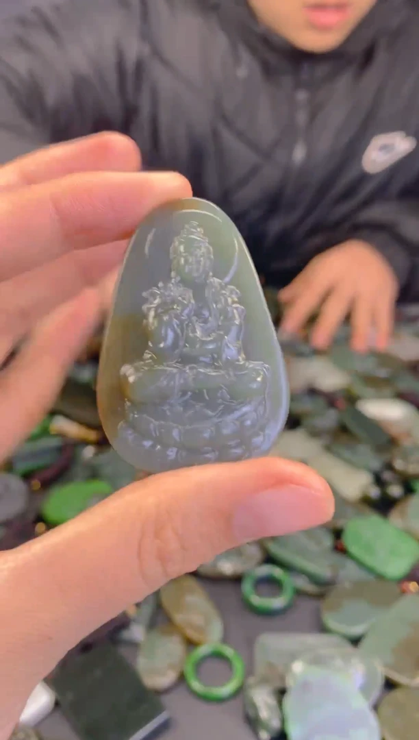 未镶嵌和田玉珠宝半成品1