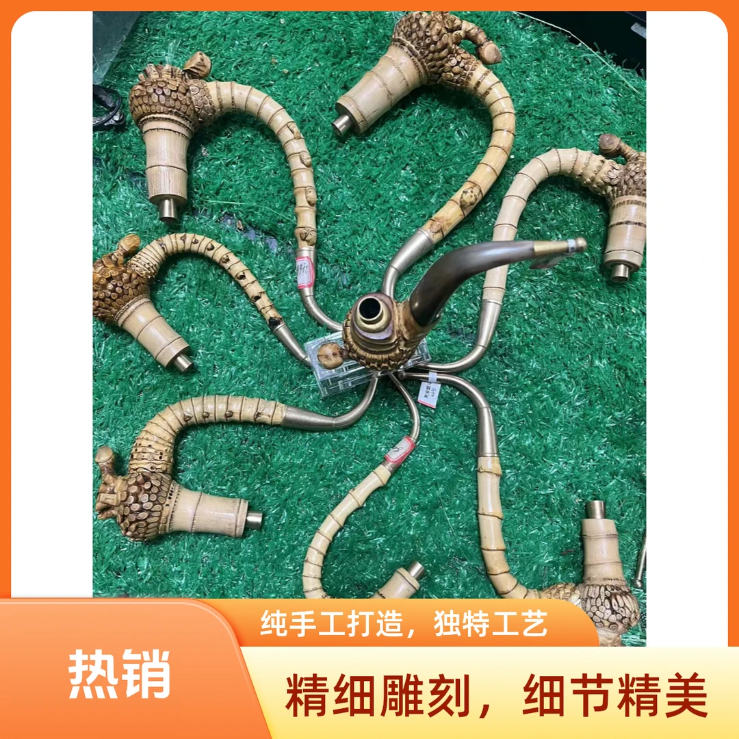贵州传统竹根艺术手把件一物一拍