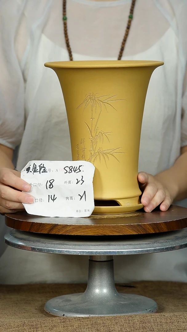 紫砂花盆845+z 紫砂花盆紫砂