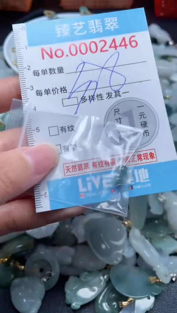 颈饰未镶嵌翡翠2446