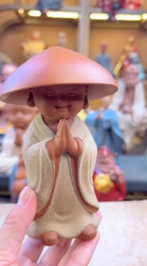 紫砂茶宠器闵茶宠摆件