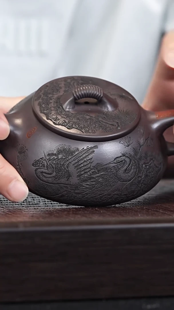 茶壶紫砂宜兴紫砂壶h4248