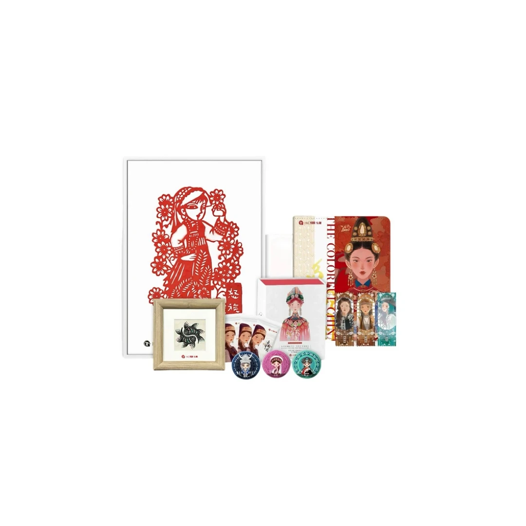 （拆包）HiCard卡趣文创 多彩中国·民族风华艺术典藏卡