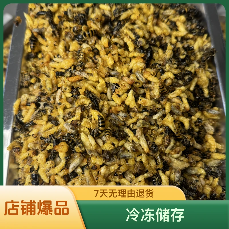 油炸蜂蛹 小青米