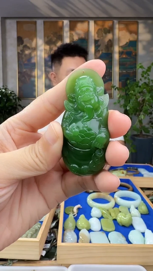 未镶嵌和田玉挂件拍一发一