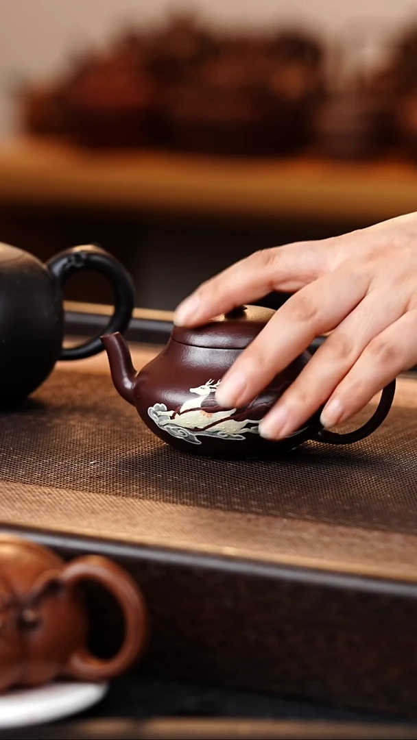 茶杯紫砂原矿紫砂壶