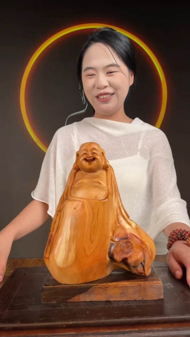 柏木（崖柏）手工摆件,先抢先得! 编号:80