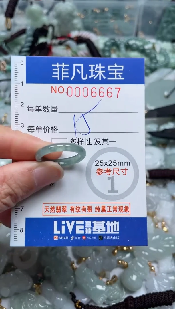 【闪购商品】翡翠颈饰未镶嵌00..6667
