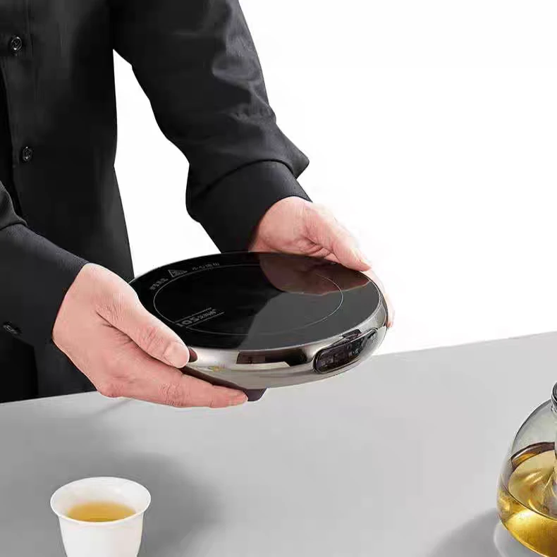 艾玛诗高颜值T0CM电陶炉超薄煮茶器高硼硅耐热玻璃四代蒸煮壶套装