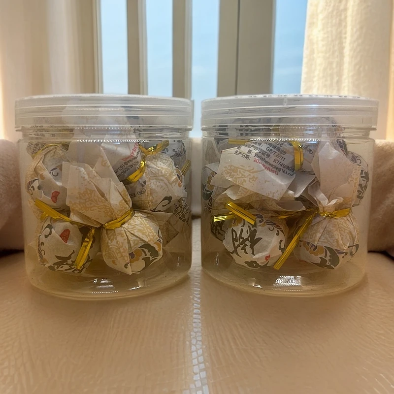 云深问客龙珠8克云南普洱茶生茶甘甜茶厂现货仓库发货