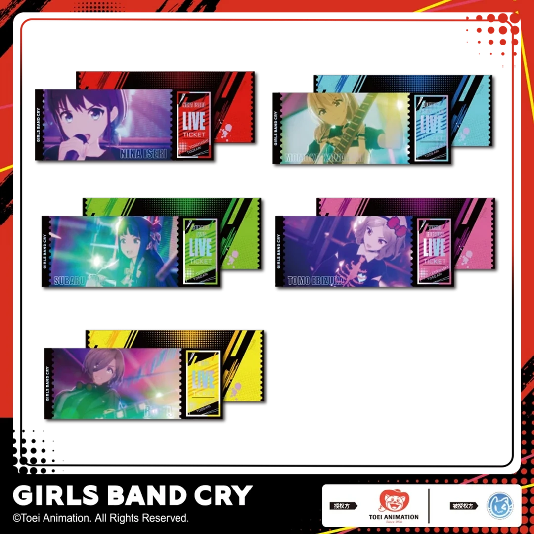【bilibili直播预售】喵易 Girls Band Cry 哭泣少女乐队 镭射票