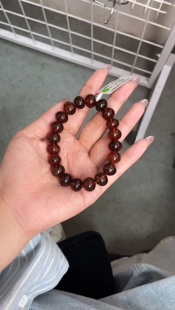 未镶嵌琥珀裸石12+血珀手串