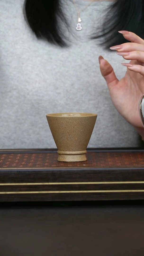 【闪购商品】紫砂茶壶老段泥  斗笠杯