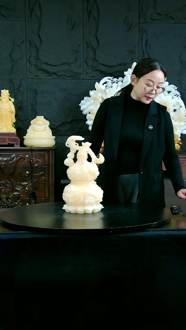 玉精品家居商务摆件