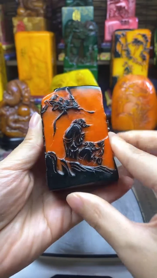 寿山石印石纯天然篆刻石料