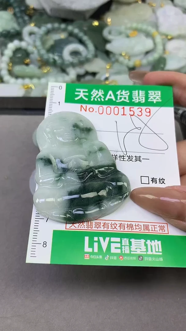颈饰未镶嵌翡翠未镶嵌天然A货翡翠