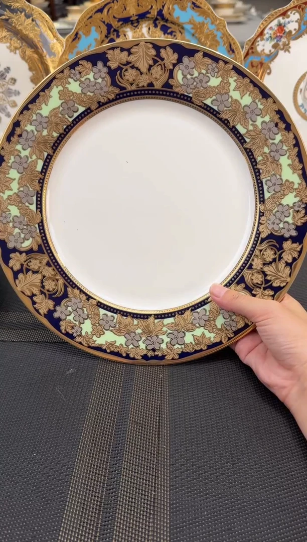 瓷片10.5英寸平盘 1个