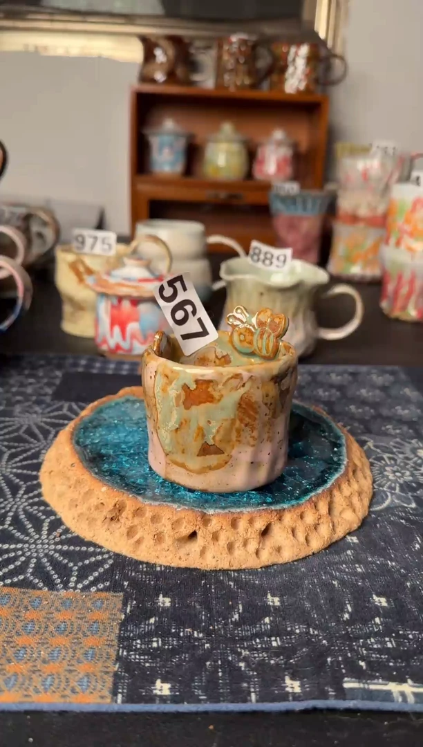 【闪购商品】567陶栀手工器物系列