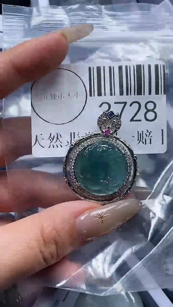 颈饰未镶嵌翡翠3728