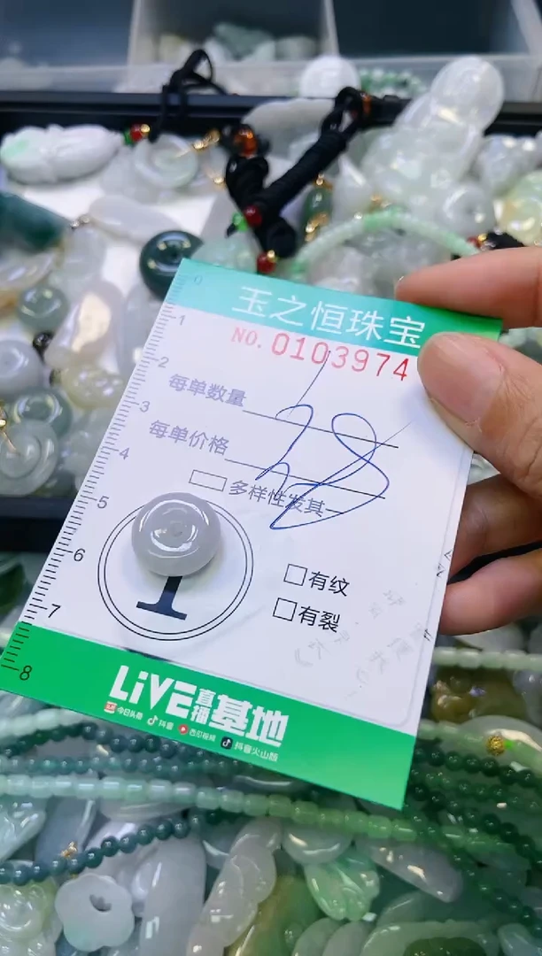 翡翠未镶嵌颈饰闪购0103974