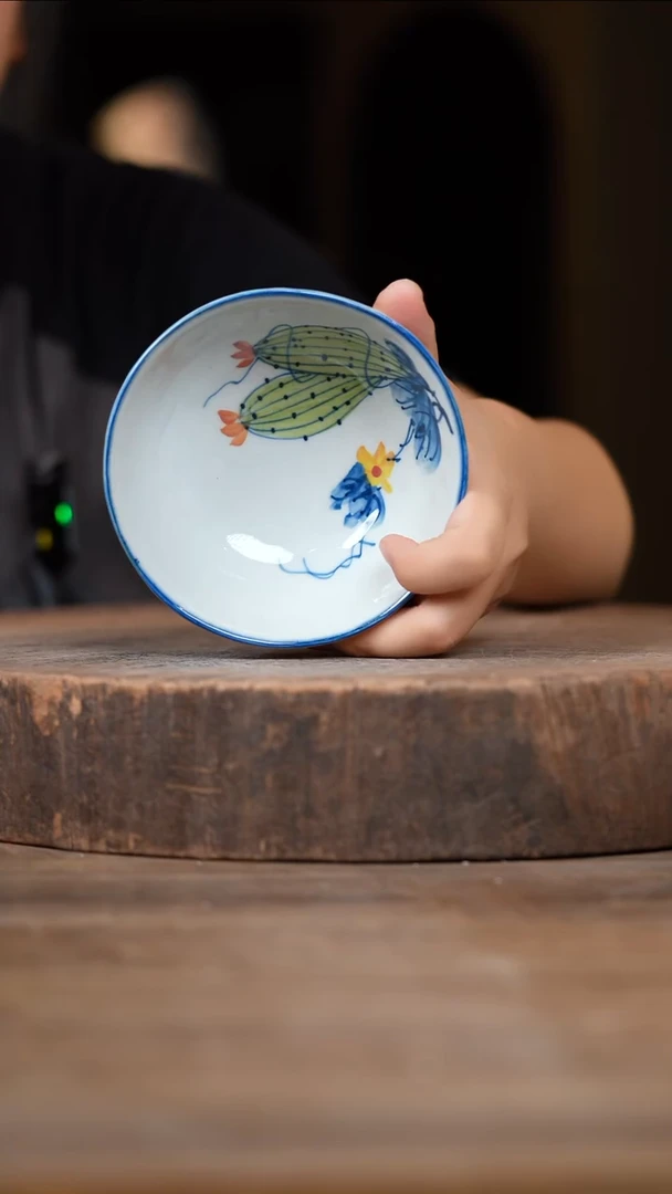 瓷片景德镇高温釉下彩（食品级）