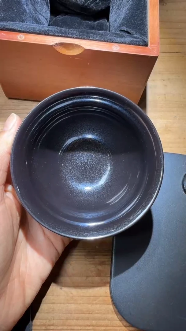 茶盏刘唐慎建盏精品分享287