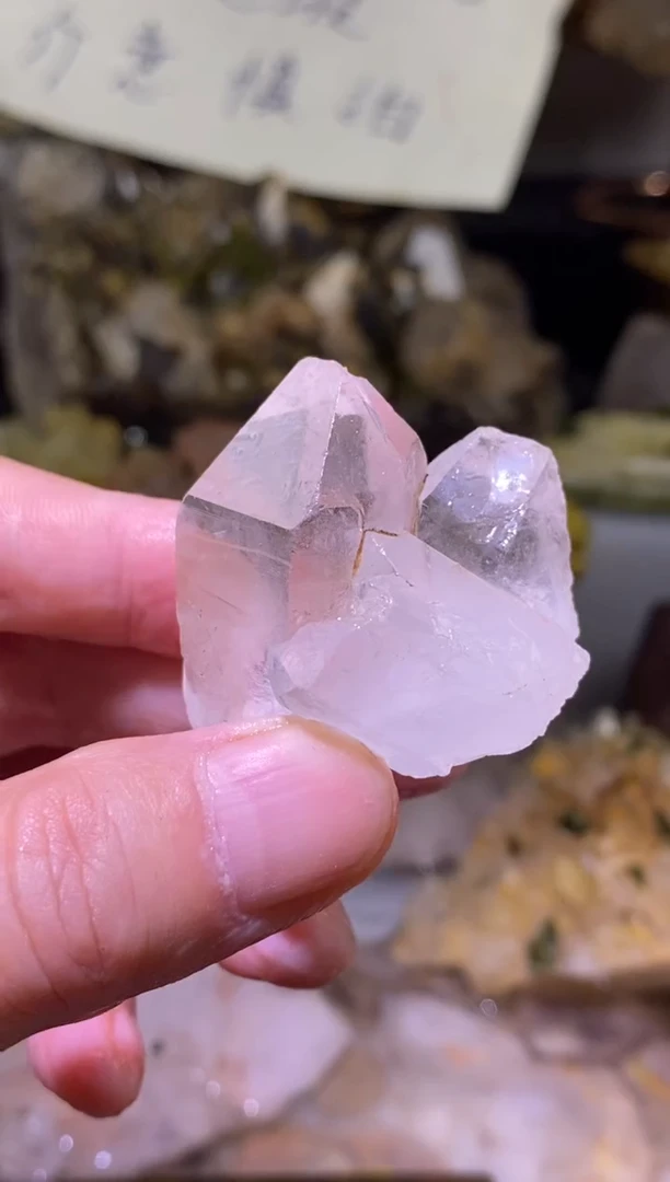 未镶嵌珠宝半成品水晶79号四川金口河超七花园水晶