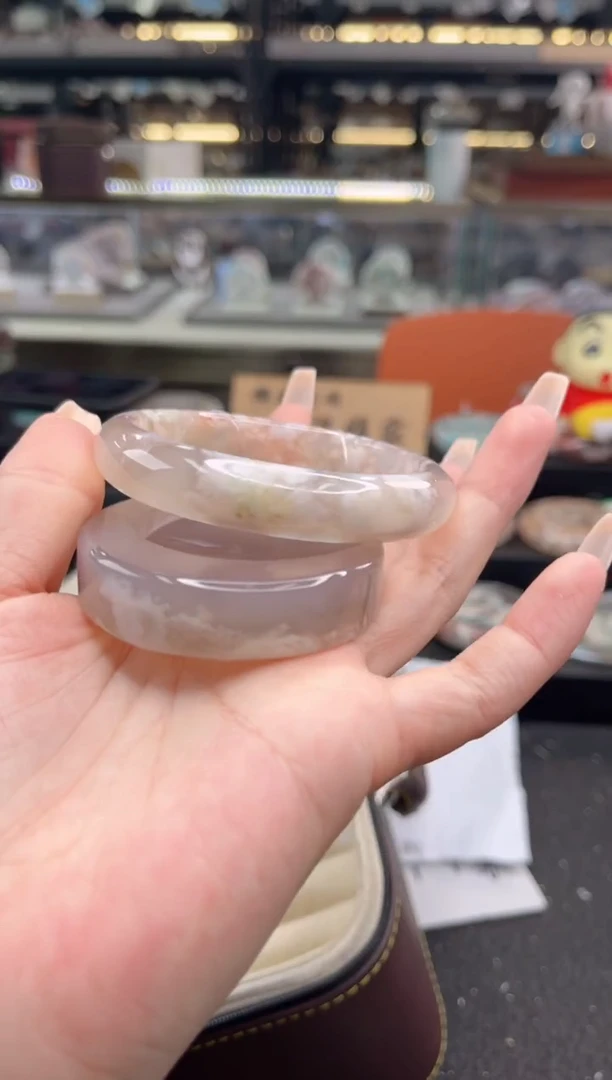 石英质玉手镯未镶嵌60圈口 （赠品镯心）34562542