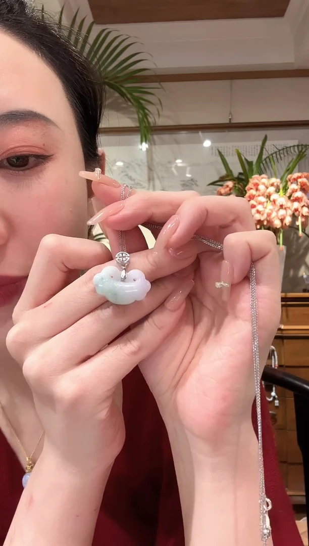 【闪购商品】翡翠颈饰未镶嵌国风