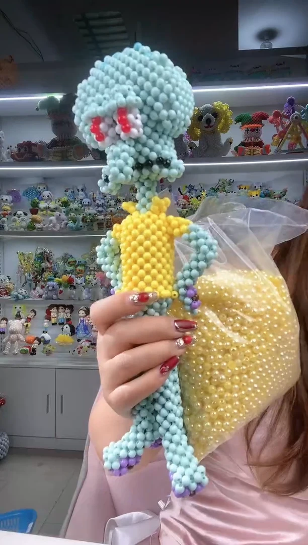 亚克力3021卡6马贝彩章鱼哥材料包1套