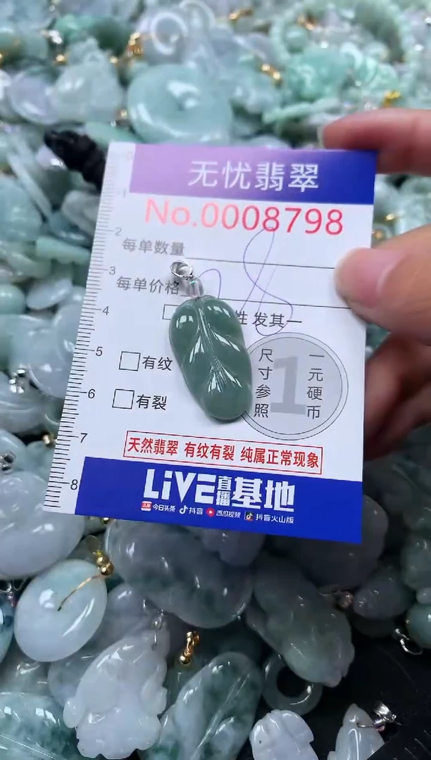 颈饰未镶嵌翡翠8798