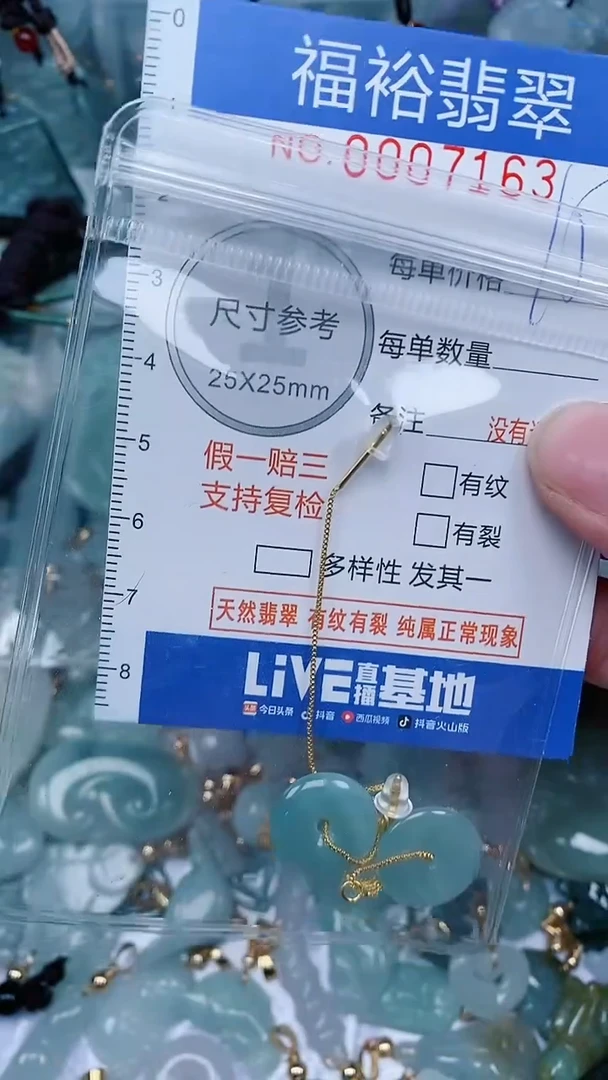 【闪购商品】翡翠颈饰未镶嵌...0007163